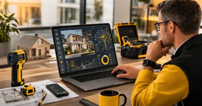 Utiliser la technologie IA sur le diagnostic immobilier pour optimiser la création de rapports.