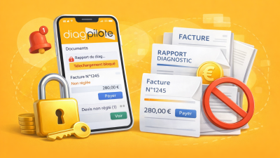 Tuto Comment bloquer et débloquer un dossier avant paiement - Diag Pilote