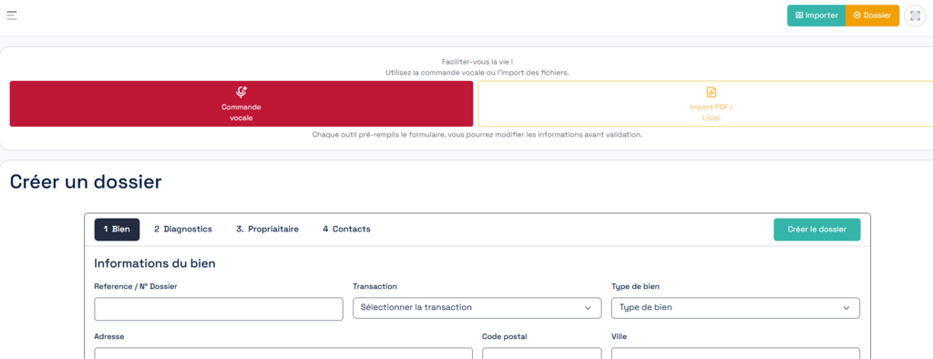 Tutoriel - nouveau dossier commande vocale - Diag Pilote